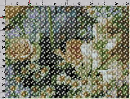 KG-Chart Pro Converted. 100x75, 30 colors, real view mode