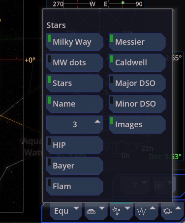 Stars and DSO