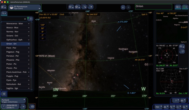 2D Planetarium